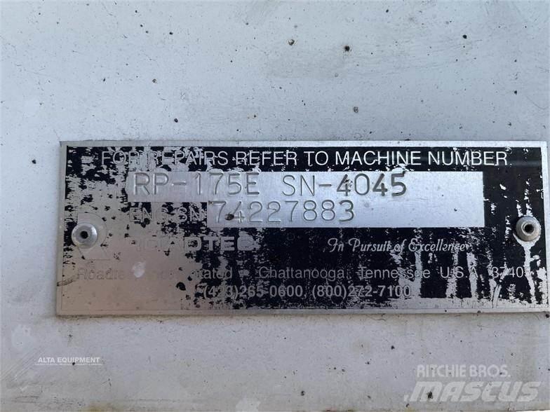 Roadtec RP175 Asfalta klājēji