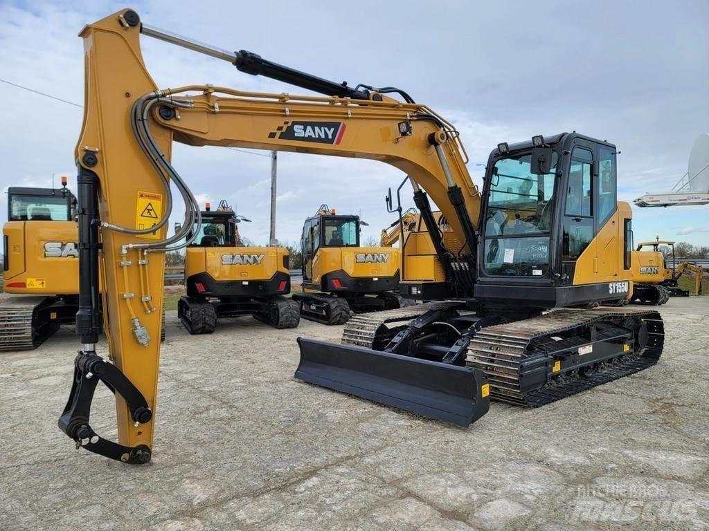 Sany SY155U Kāpurķēžu ekskavatori