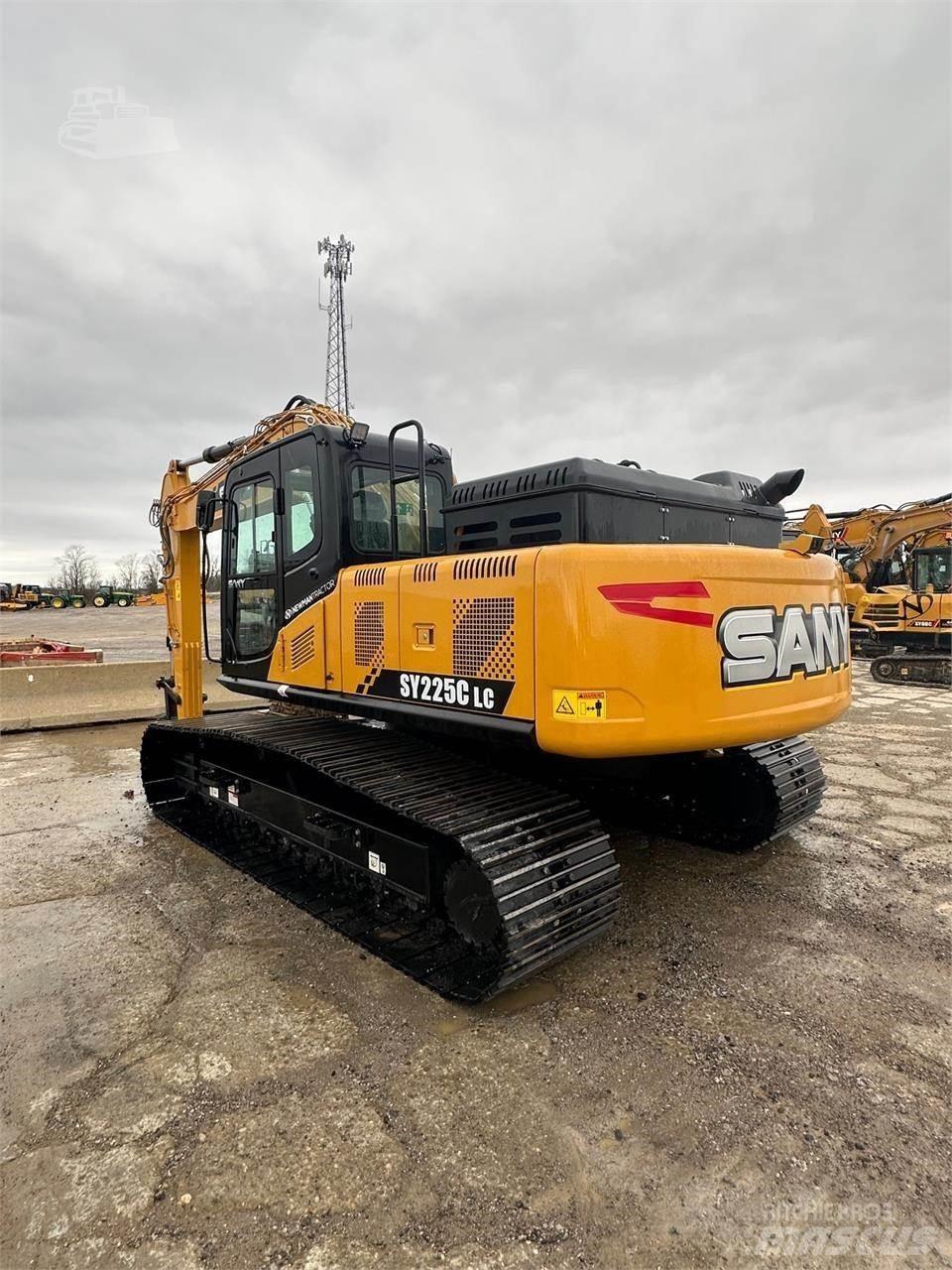 Sany SY225C Kāpurķēžu ekskavatori