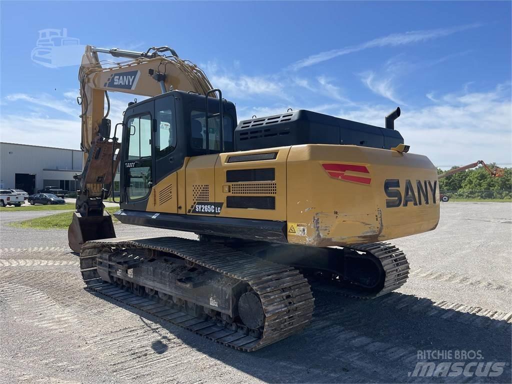 Sany SY265C Kāpurķēžu ekskavatori