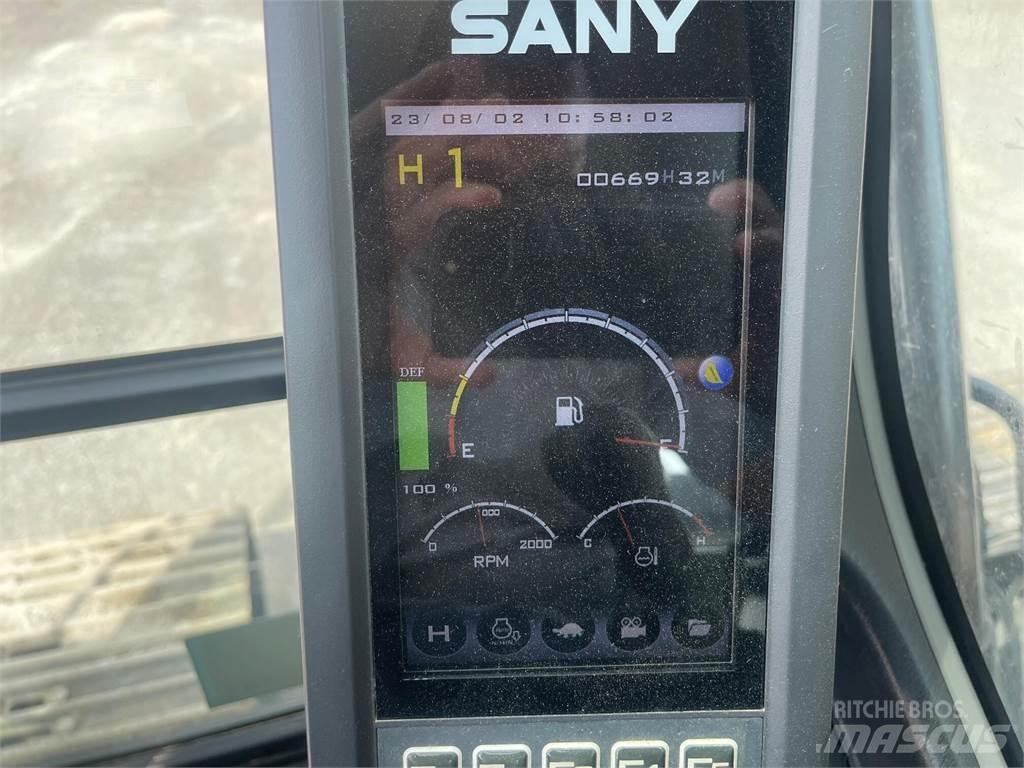 Sany SY265CLR Kāpurķēžu ekskavatori