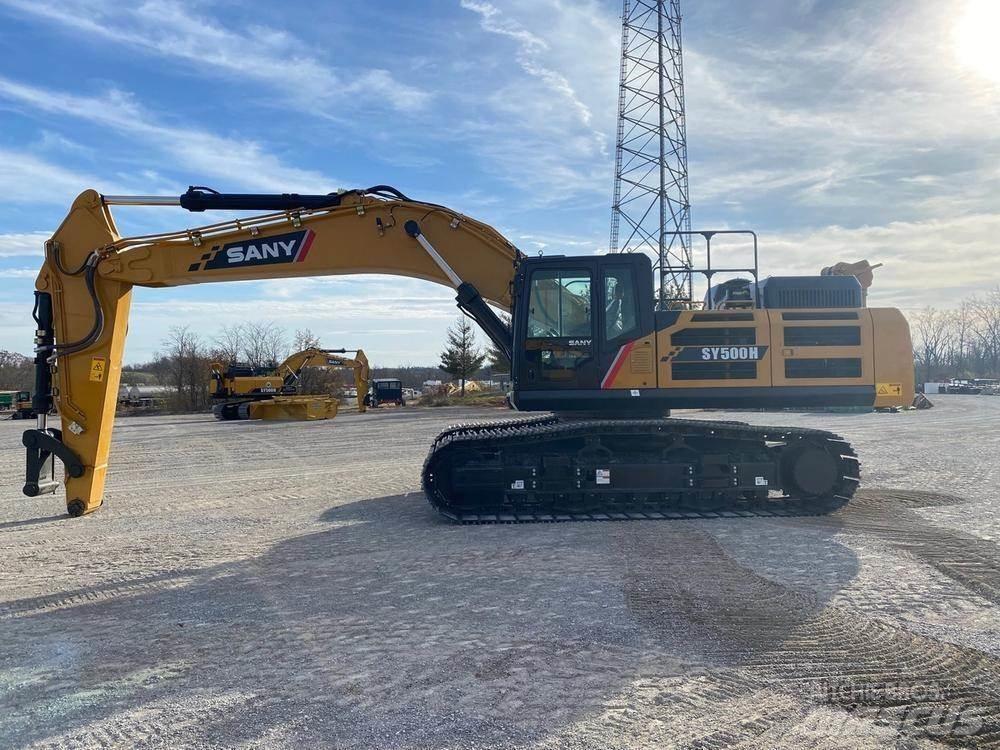 Sany SY500H Kāpurķēžu ekskavatori