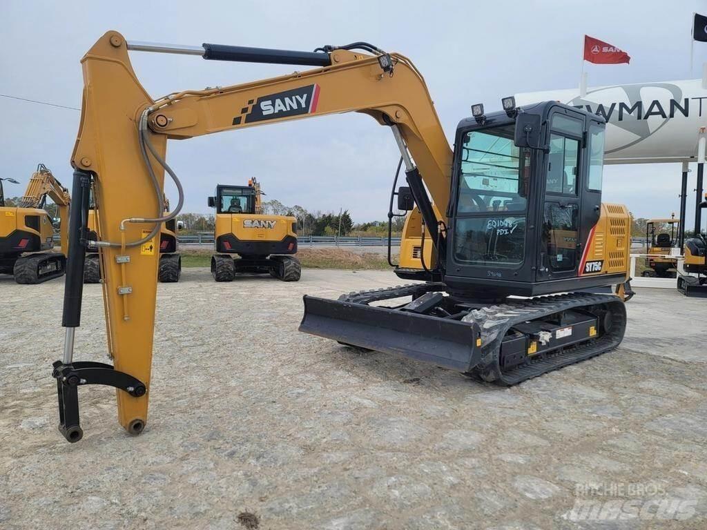 Sany SY75C Kāpurķēžu ekskavatori