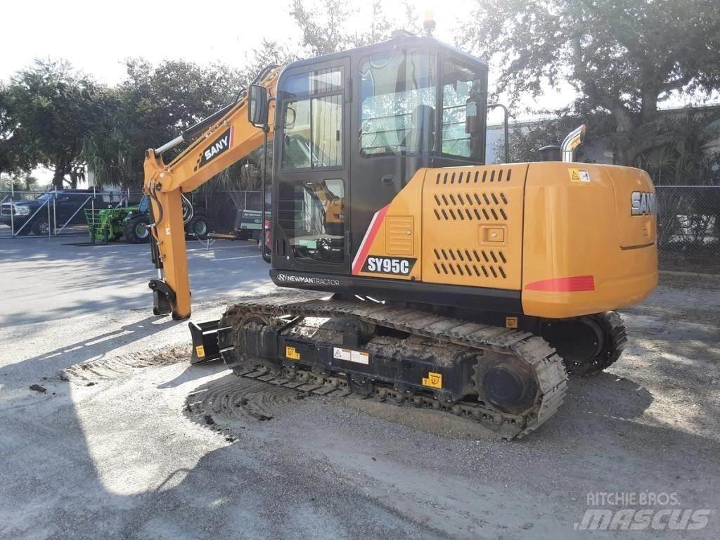 Sany SY95C Kāpurķēžu ekskavatori