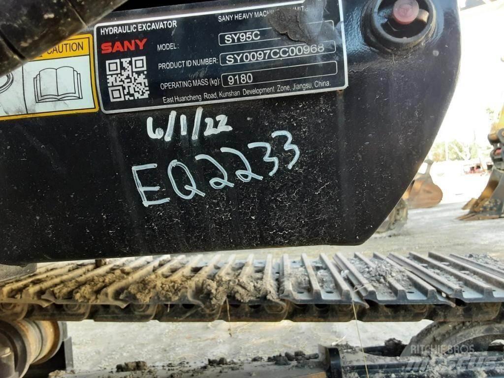 Sany SY95C Kāpurķēžu ekskavatori