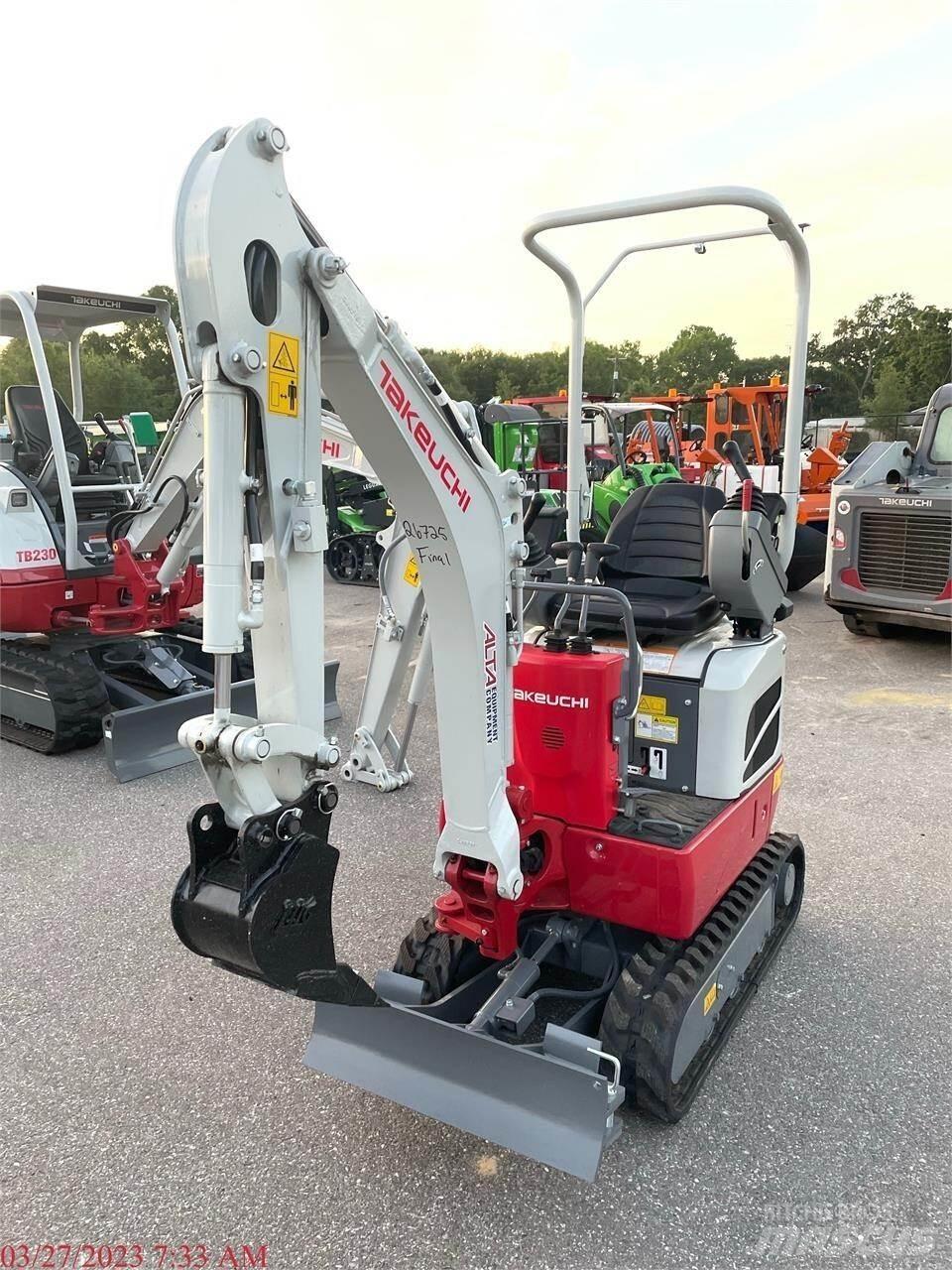 Takeuchi TB210R Mini ekskavatori < 7 t