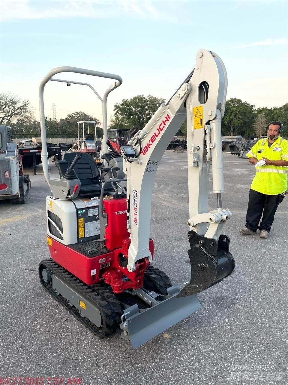 Takeuchi TB210R Mini ekskavatori < 7 t