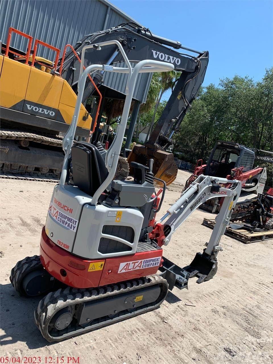Takeuchi TB210R Mini ekskavatori < 7 t