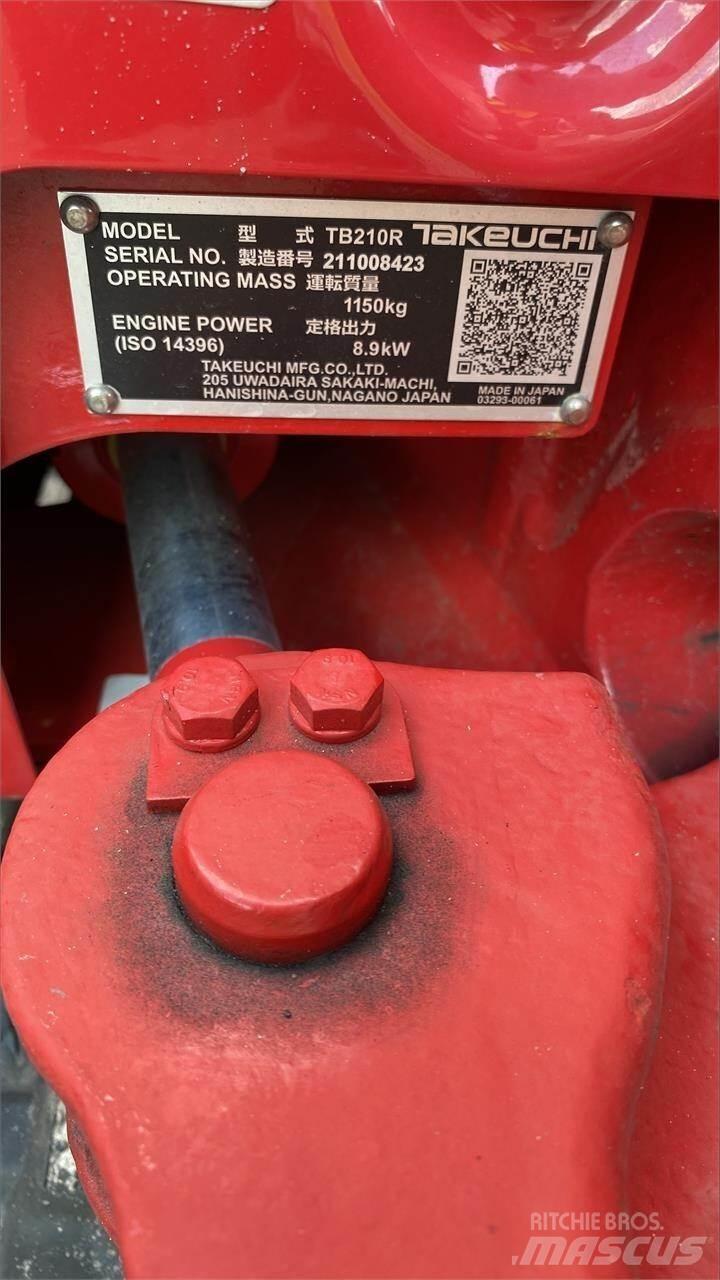 Takeuchi TB210R Mini ekskavatori < 7 t