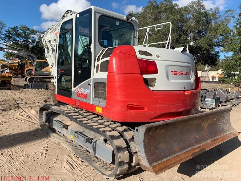 Takeuchi TB2150 Kāpurķēžu ekskavatori