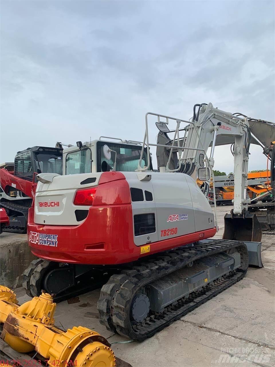 Takeuchi TB2150 Kāpurķēžu ekskavatori