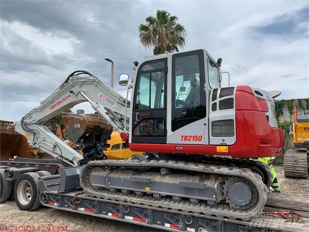 Takeuchi TB2150 Kāpurķēžu ekskavatori