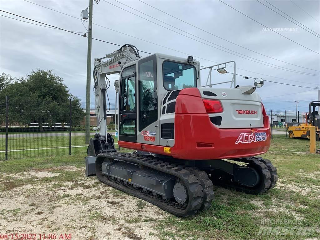Takeuchi TB2150 Kāpurķēžu ekskavatori