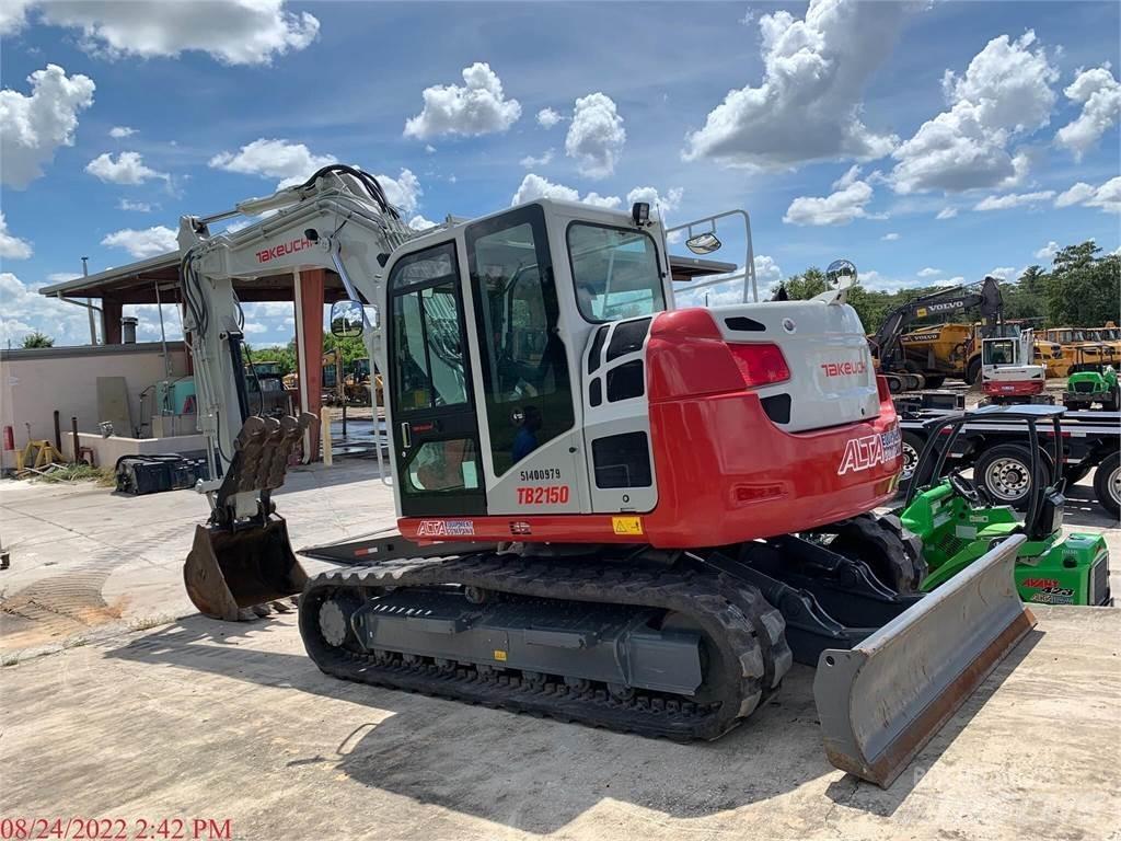 Takeuchi TB2150 Kāpurķēžu ekskavatori