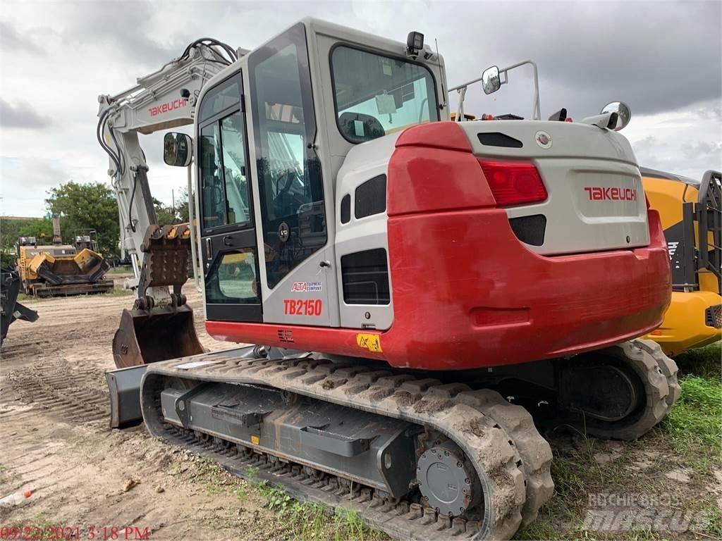 Takeuchi TB2150 Kāpurķēžu ekskavatori