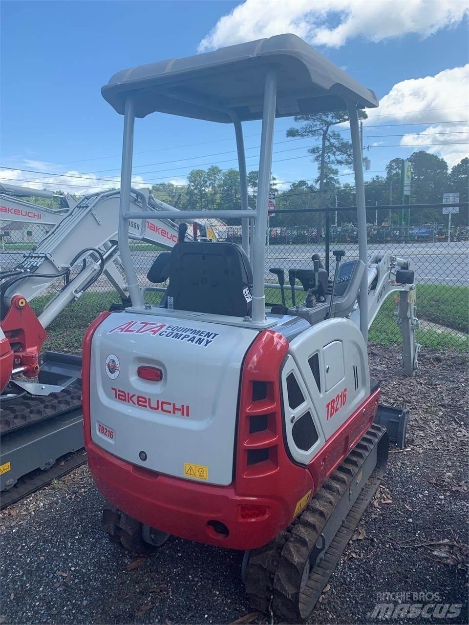 Takeuchi TB216 Mini ekskavatori < 7 t