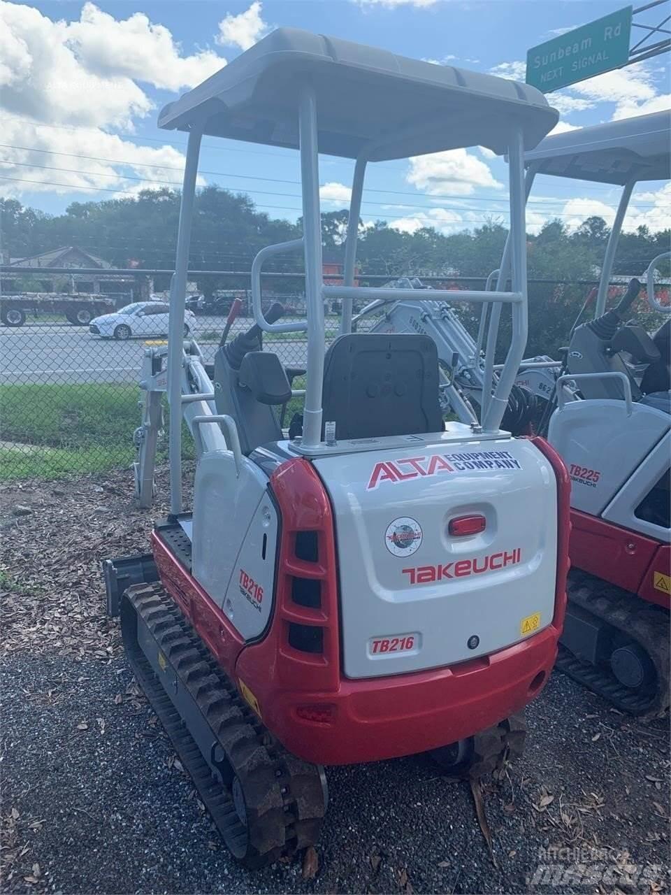Takeuchi TB216 Mini ekskavatori < 7 t