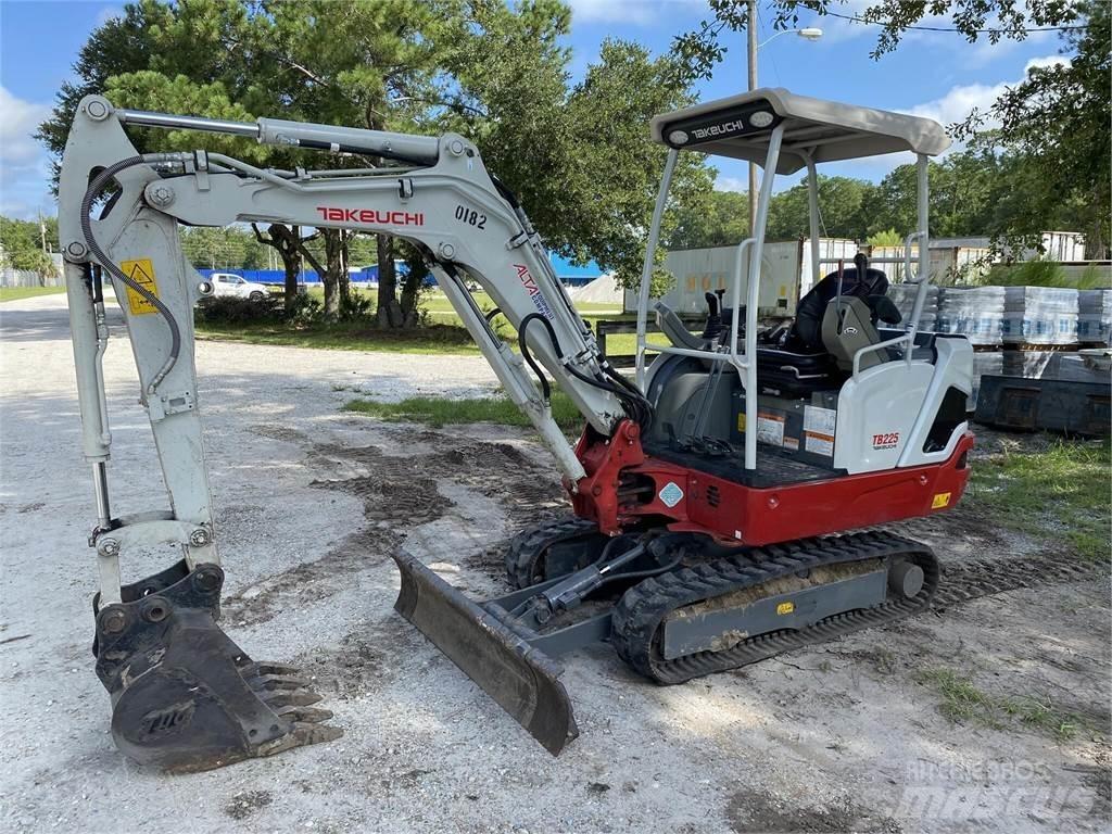Takeuchi TB225 Mini ekskavatori < 7 t