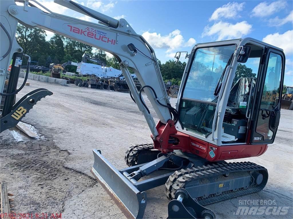 Takeuchi TB235-2 Mini ekskavatori < 7 t