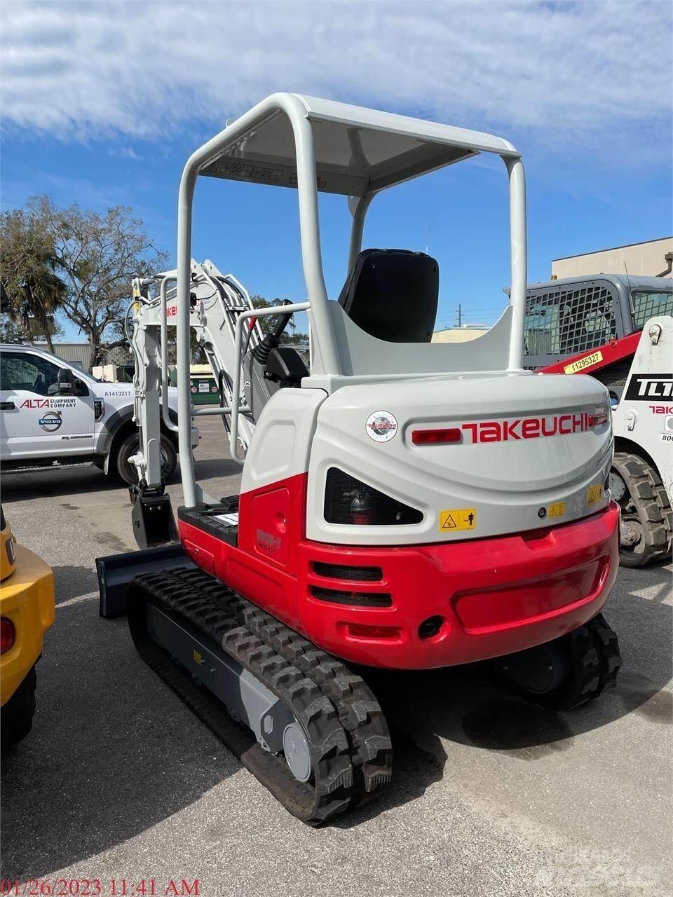 Takeuchi TB235-2 Mini ekskavatori < 7 t