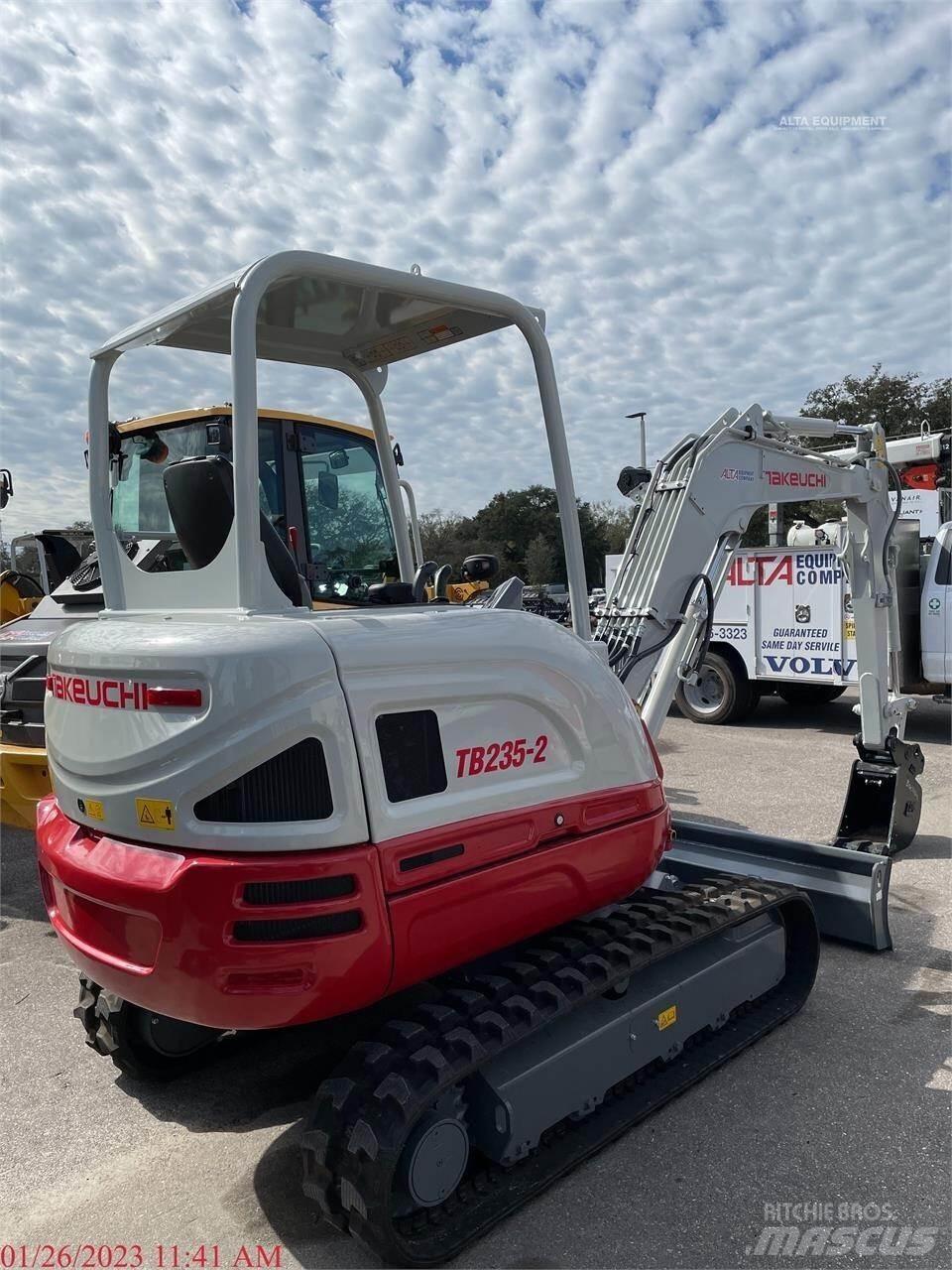 Takeuchi TB235-2 Mini ekskavatori < 7 t