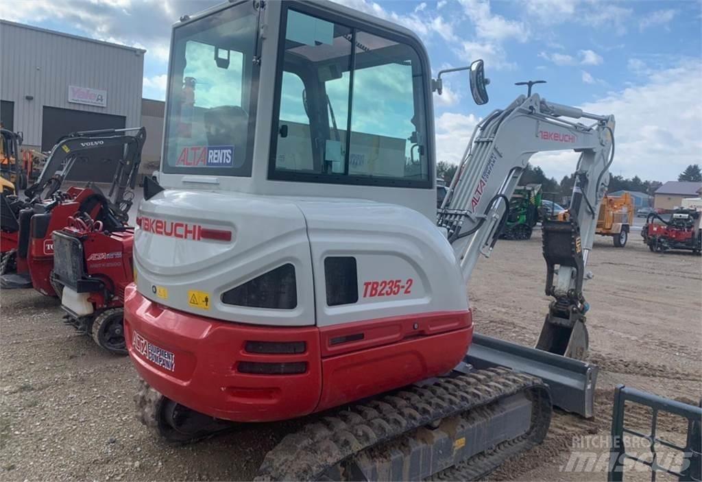 Takeuchi TB235-2 Mini ekskavatori < 7 t