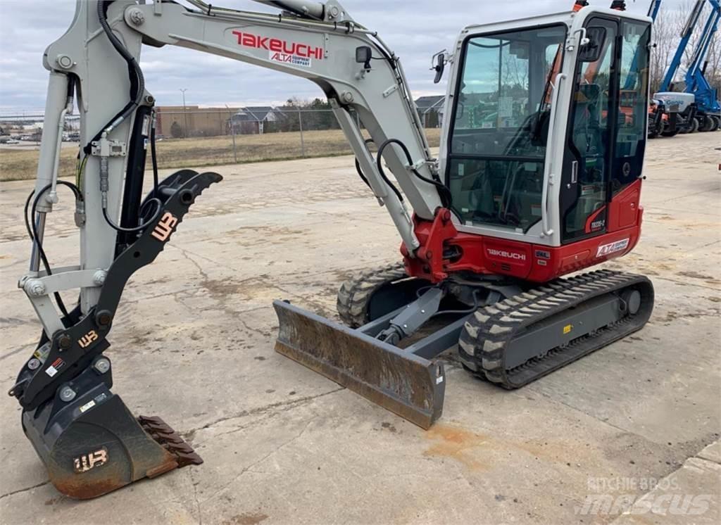 Takeuchi TB235-2 Mini ekskavatori < 7 t
