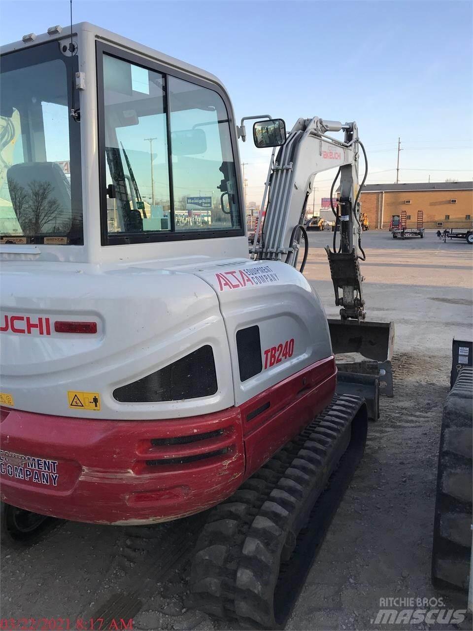 Takeuchi TB240 Mini ekskavatori < 7 t
