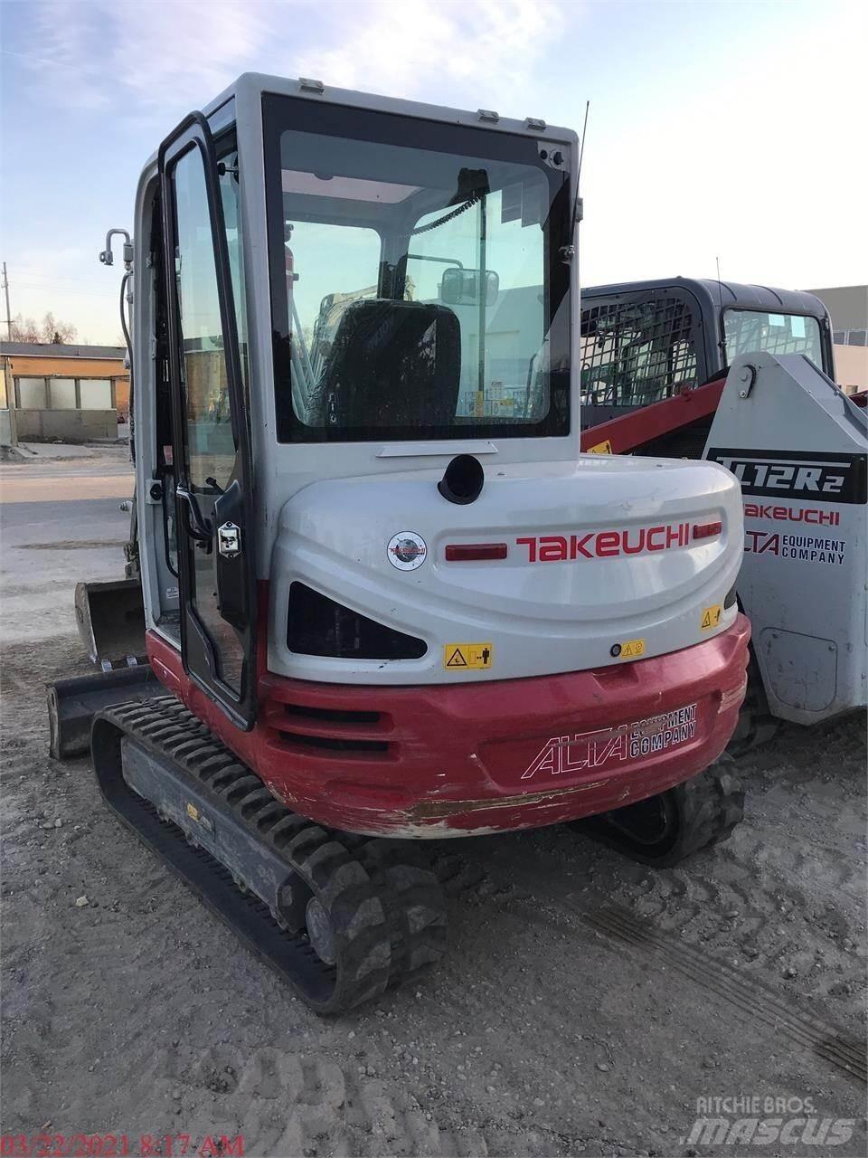 Takeuchi TB240 Mini ekskavatori < 7 t