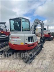 Takeuchi TB257FR Kāpurķēžu ekskavatori