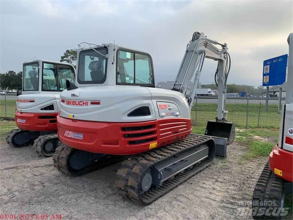 Takeuchi TB290 Kāpurķēžu ekskavatori