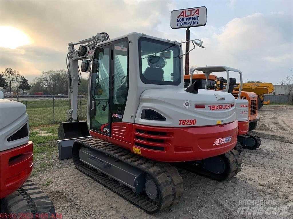 Takeuchi TB290 Kāpurķēžu ekskavatori
