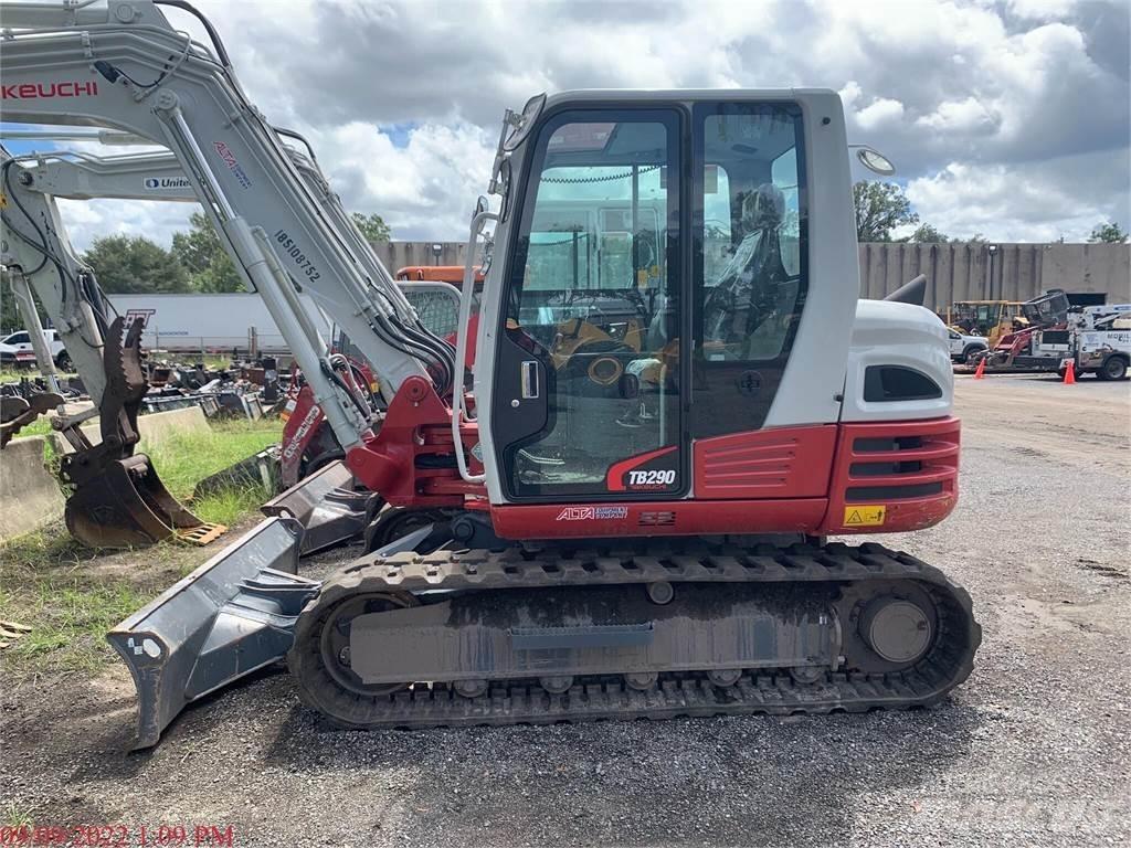 Takeuchi TB290 Kāpurķēžu ekskavatori