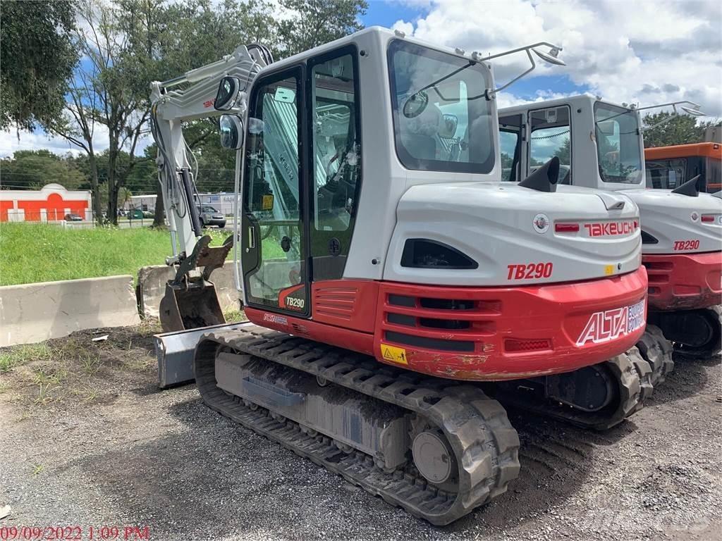 Takeuchi TB290 Kāpurķēžu ekskavatori