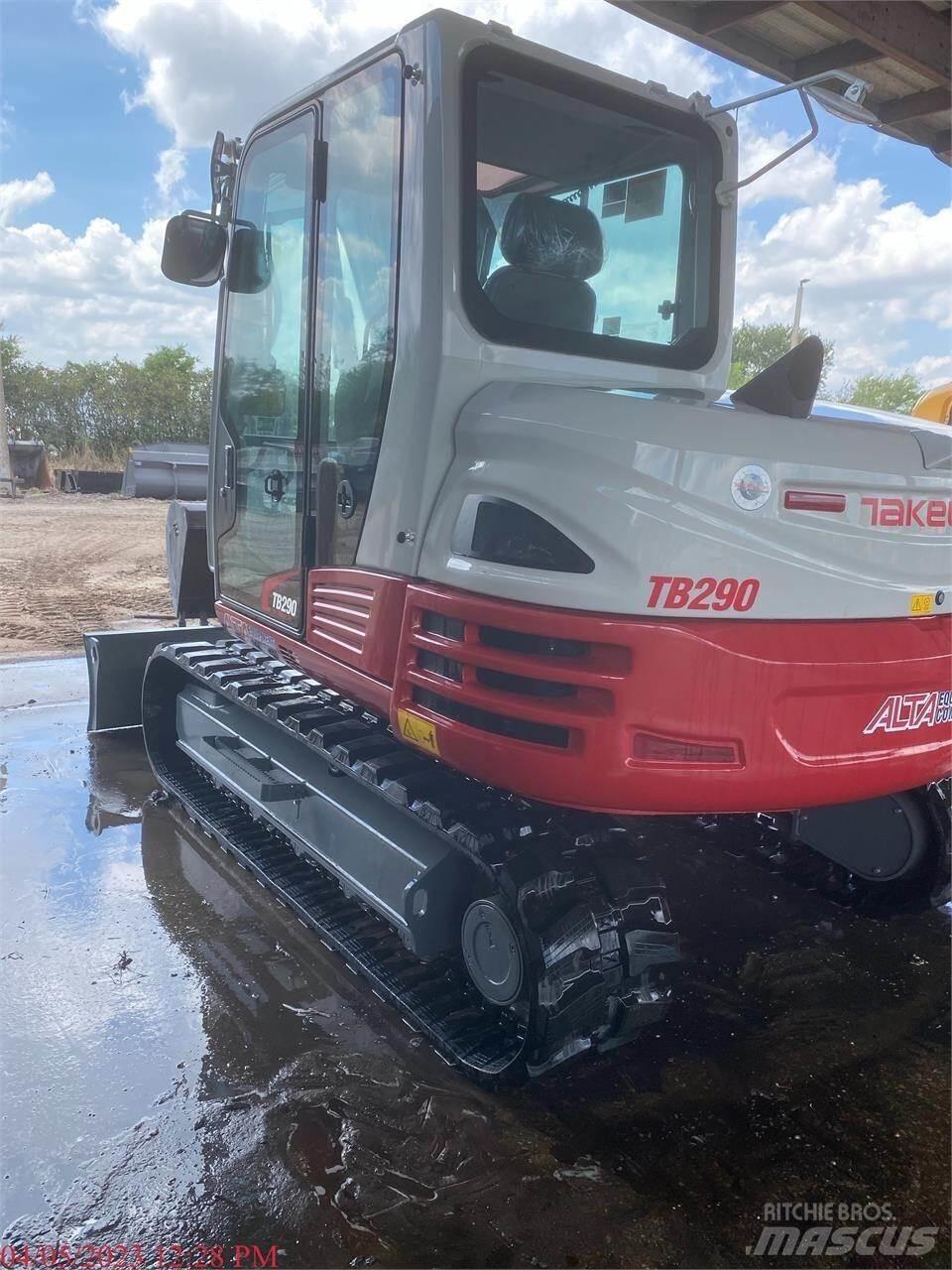 Takeuchi TB290 Kāpurķēžu ekskavatori