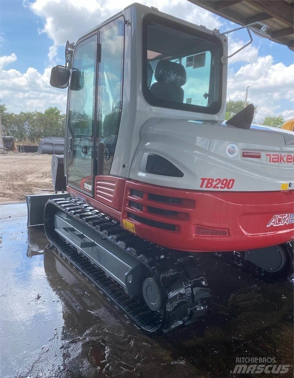 Takeuchi TB290 Kāpurķēžu ekskavatori