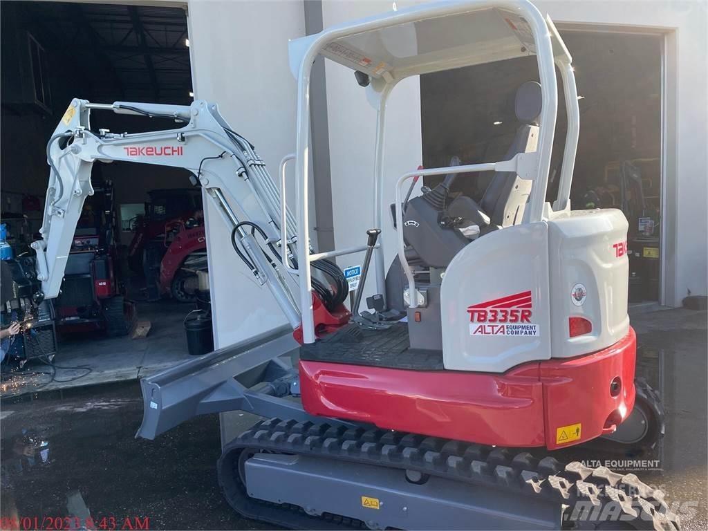Takeuchi TB335R Mini ekskavatori < 7 t