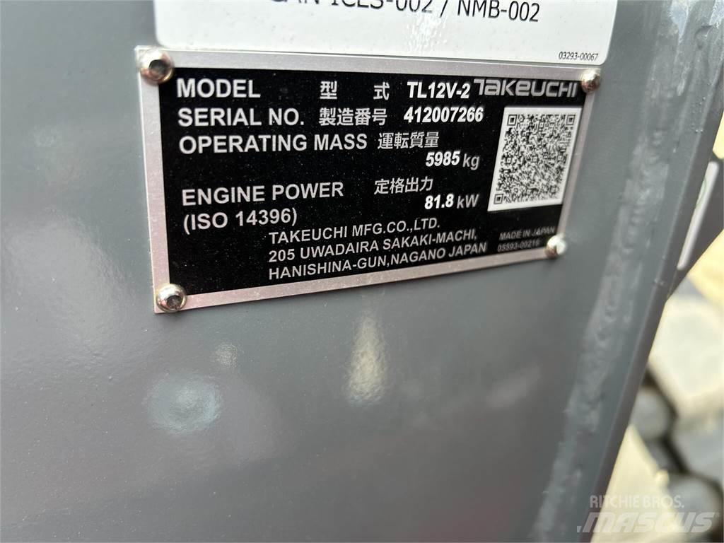 Takeuchi TL12V2 Lietoti riteņu kompaktiekrāvēji