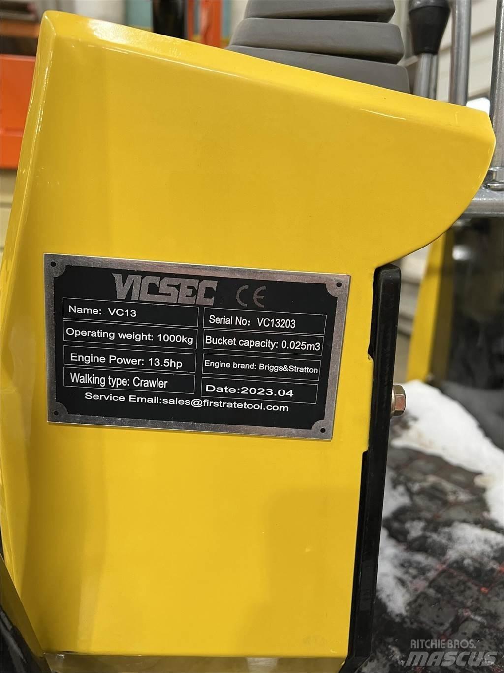 Vicsec VC13 Mini ekskavatori < 7 t