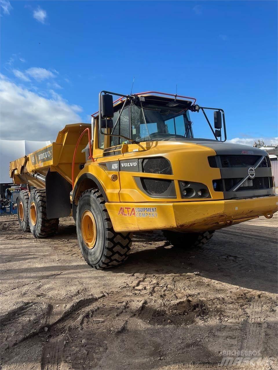 Volvo A25G Artikulētie pašizgāzēji