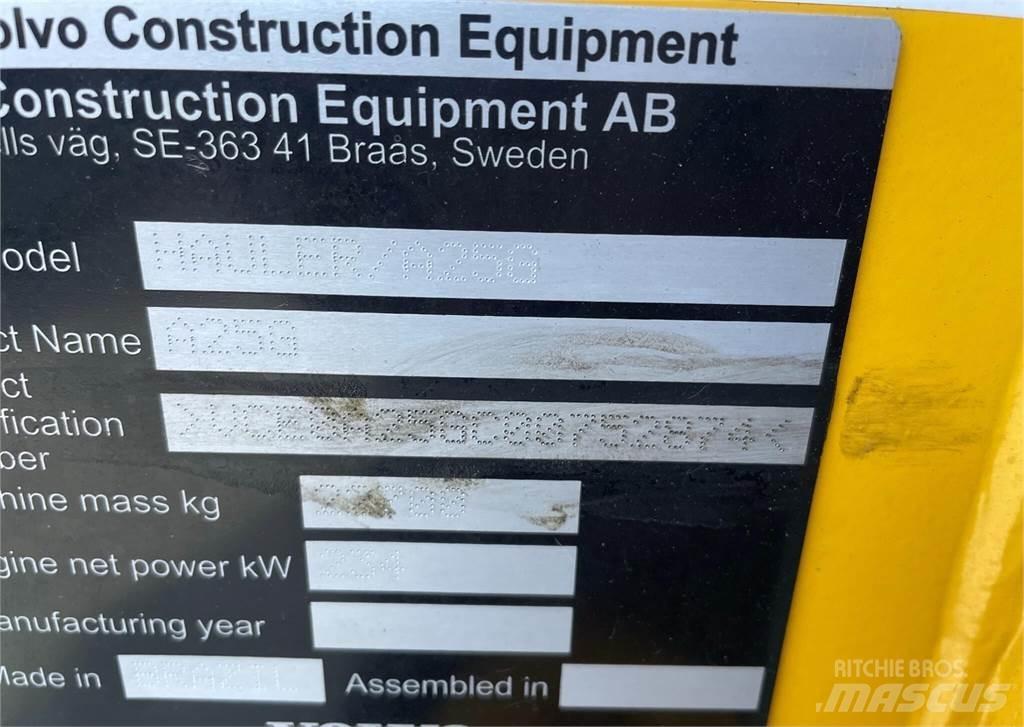 Volvo A25G Artikulētie pašizgāzēji
