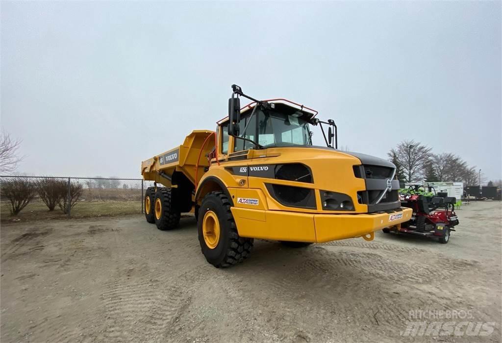 Volvo A25G Artikulētie pašizgāzēji