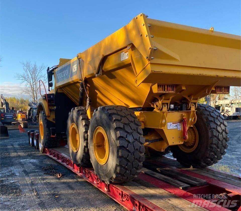 Volvo A25G Artikulētie pašizgāzēji