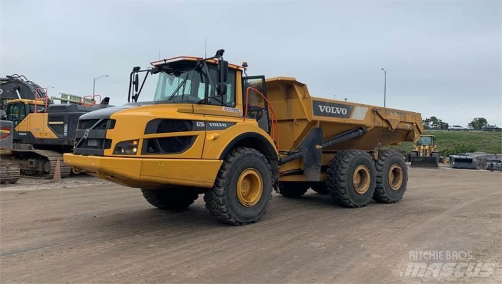 Volvo A25G Artikulētie pašizgāzēji