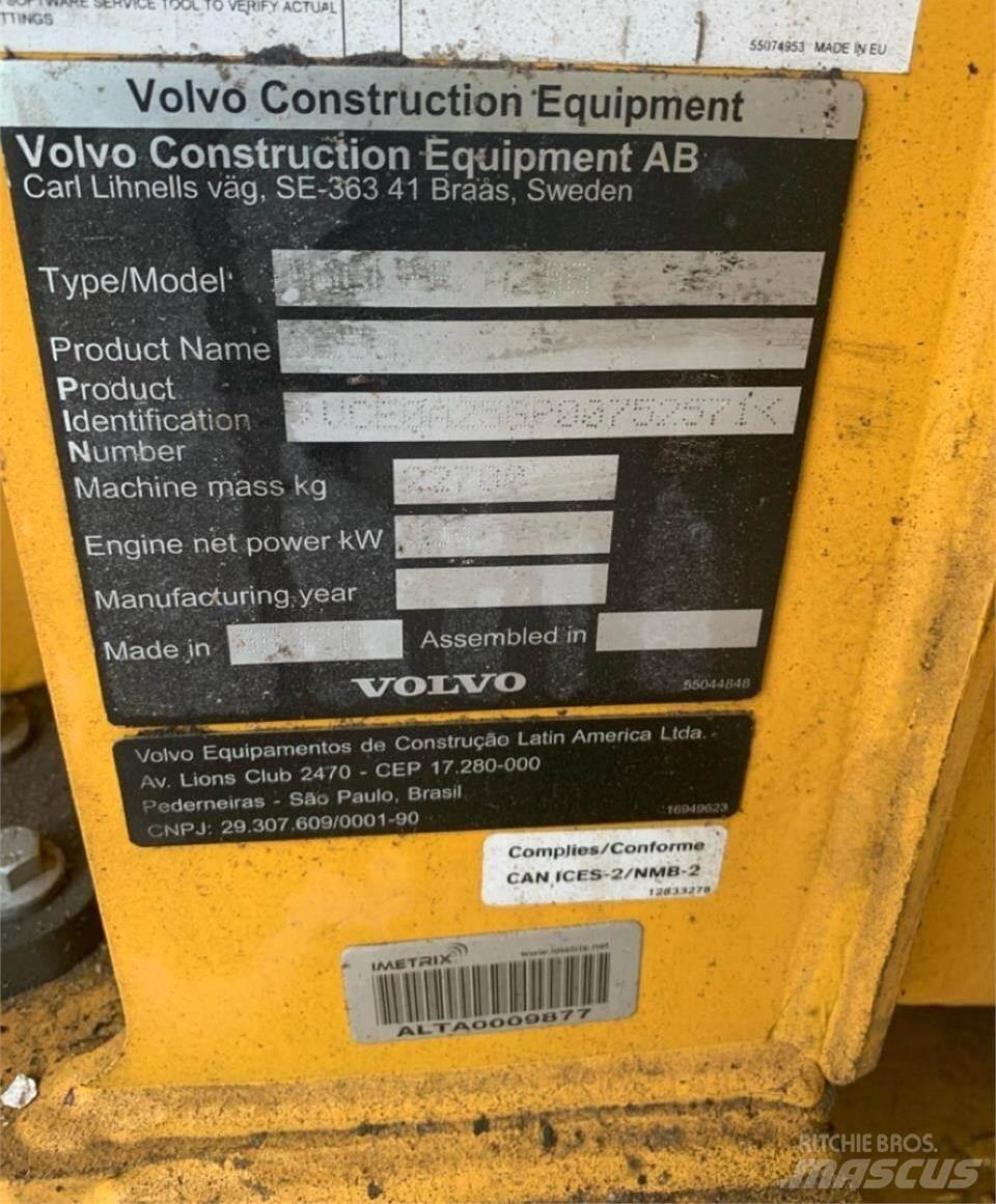 Volvo A25G Artikulētie pašizgāzēji