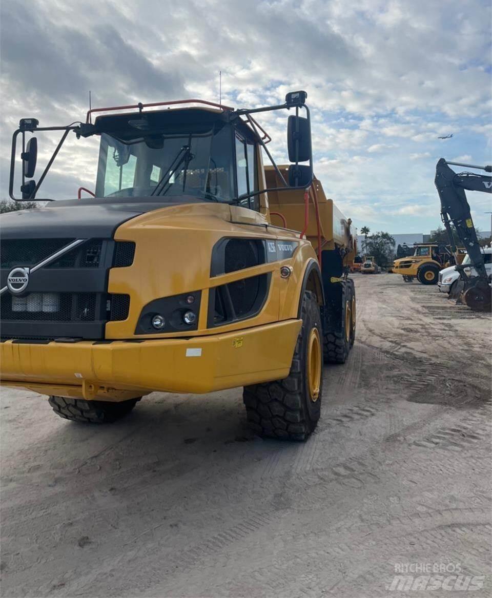 Volvo A25G Artikulētie pašizgāzēji