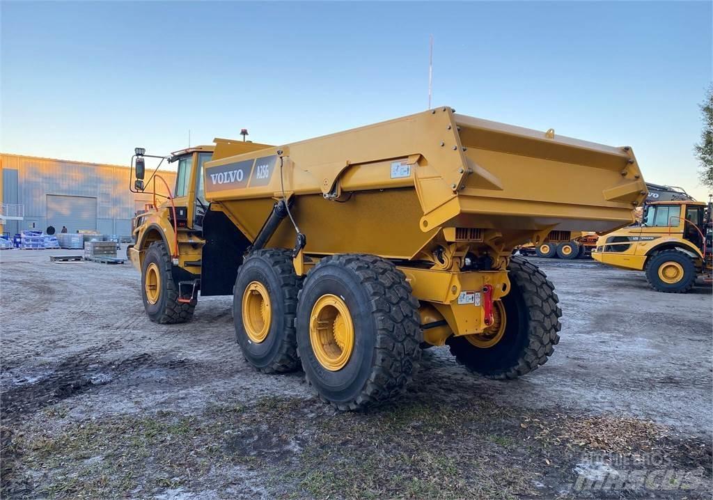Volvo A25G Artikulētie pašizgāzēji