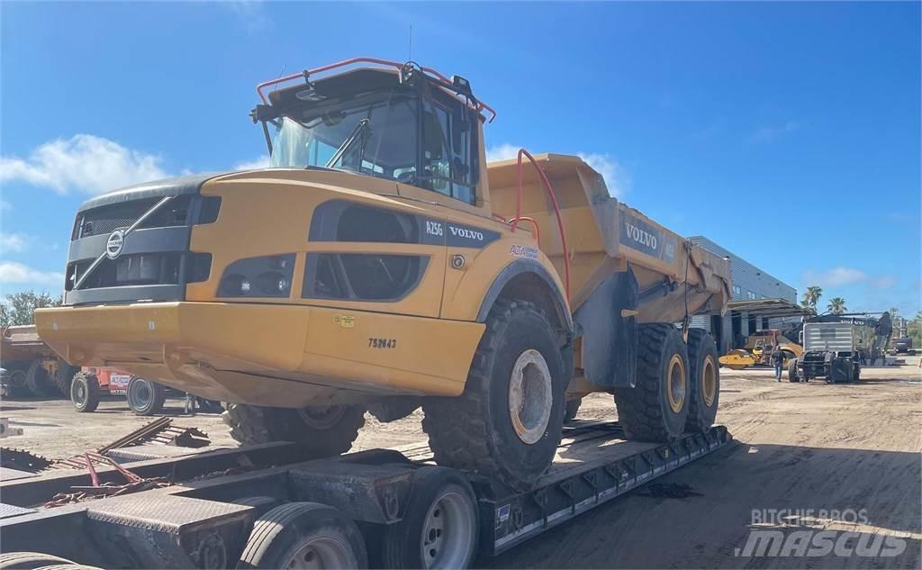 Volvo A25G Artikulētie pašizgāzēji