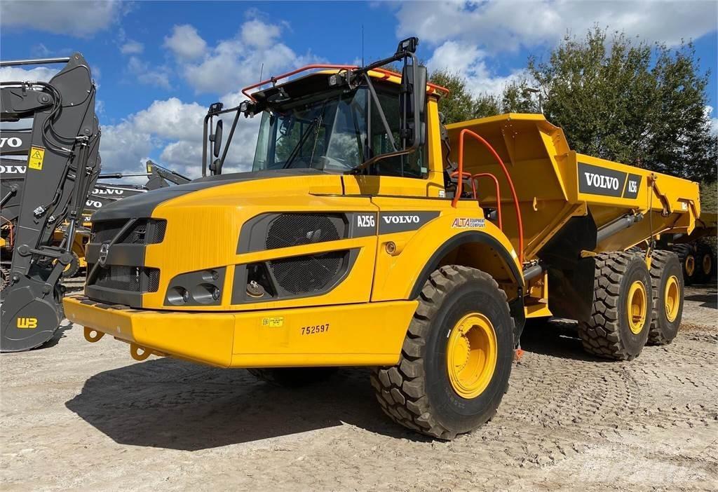 Volvo A25G Artikulētie pašizgāzēji