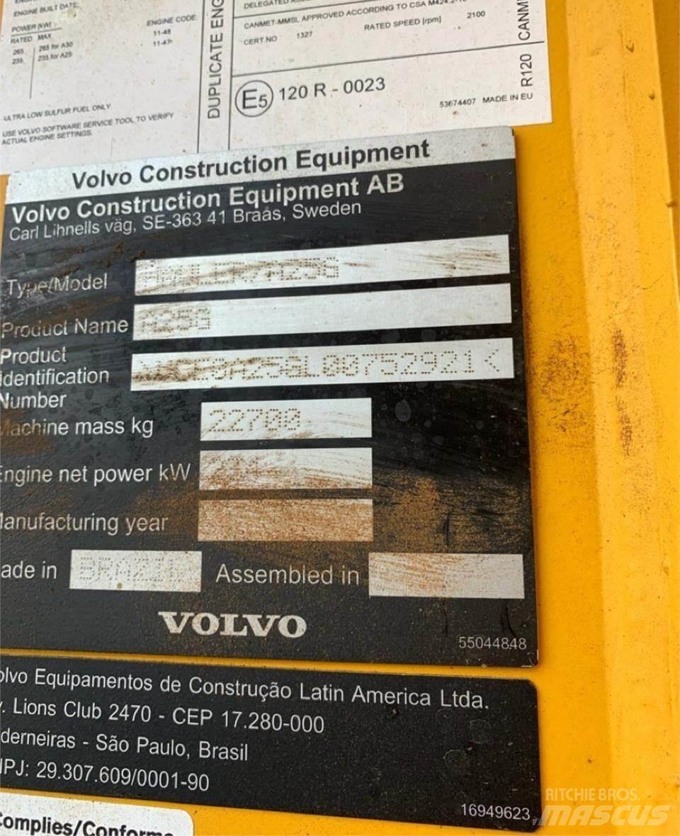Volvo A25G Artikulētie pašizgāzēji